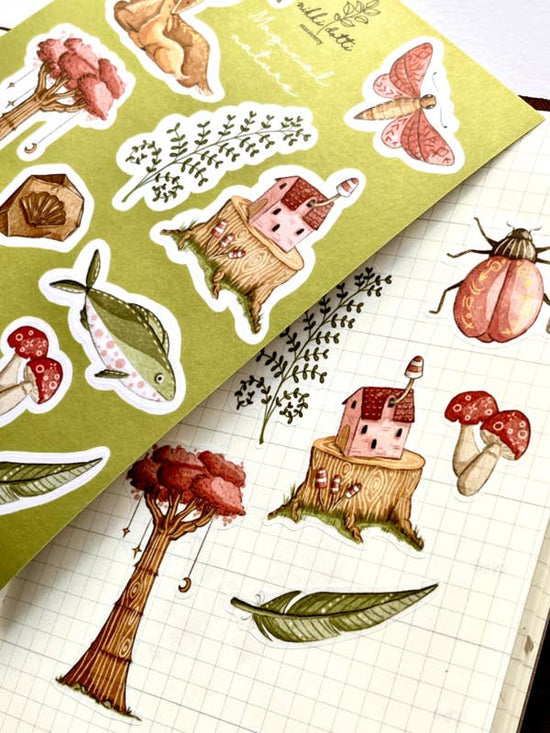 Sticker sheet - Magical nature