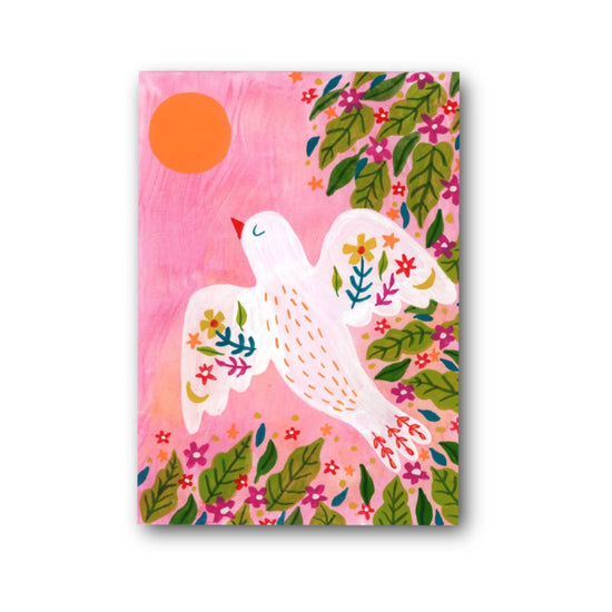Card - White Bird