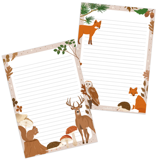 Notepad - Autumn Deer