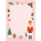 Notepad/Stationery A5 - Nutcracker