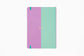 Lined Notebook - Lilac &amp; Mint 