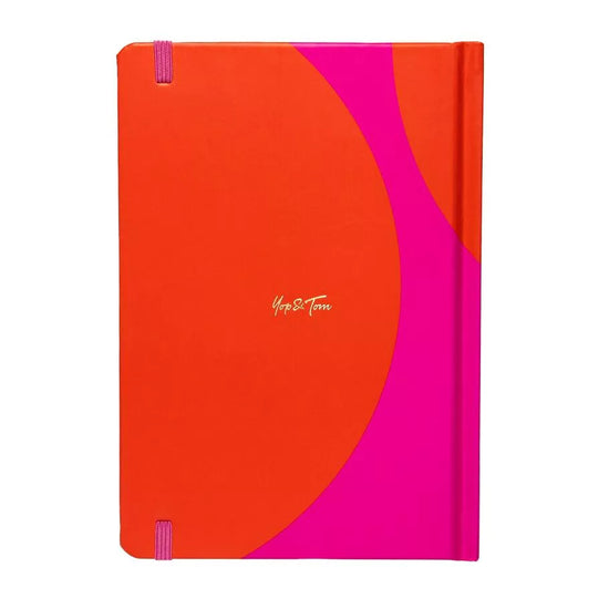 Dotted Notebook - Pink &amp; Red 