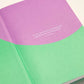 Dotted Notebook - Lilac &amp; Mint 