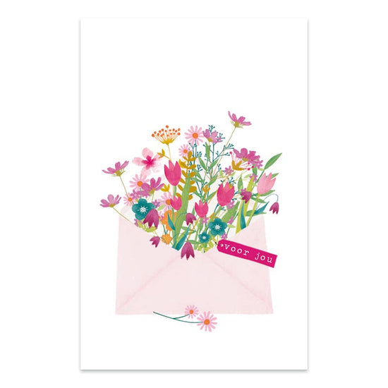 Mini Card - Flower Mail