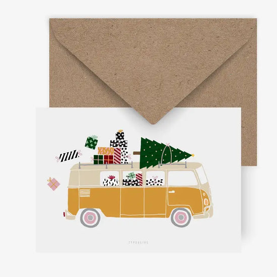 Kerstkaart - Driving Home