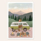 Art Print A4 - Van Life