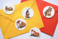 Stickers - Bosdieren