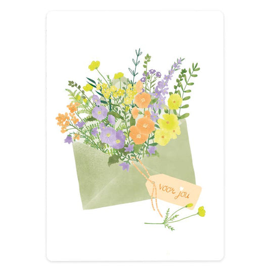 Postcard - Flower post no.3
