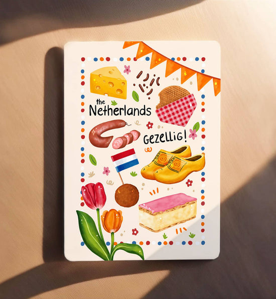 Kaart - Dutch greetings from Holland