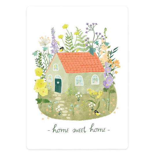 Postcard - Home sweet home