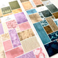 Sticker set Patterns - 4 sheets