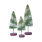 RICE - Christmas trees set of 3 - Green