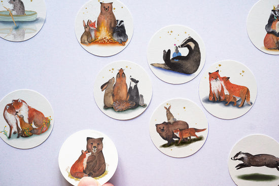Stickers - Forest animals