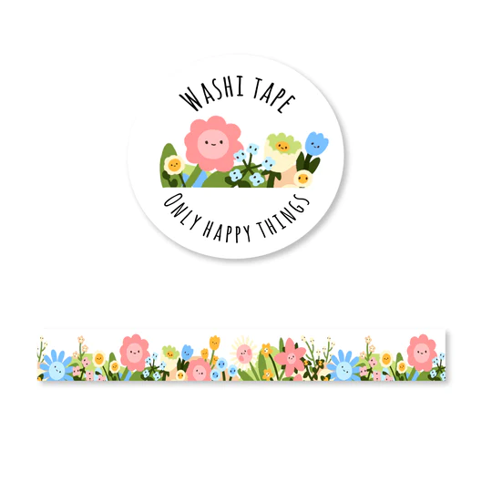 Washi tape - Happy Flowers