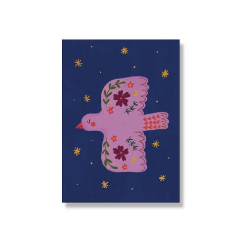Card - Pink Bird