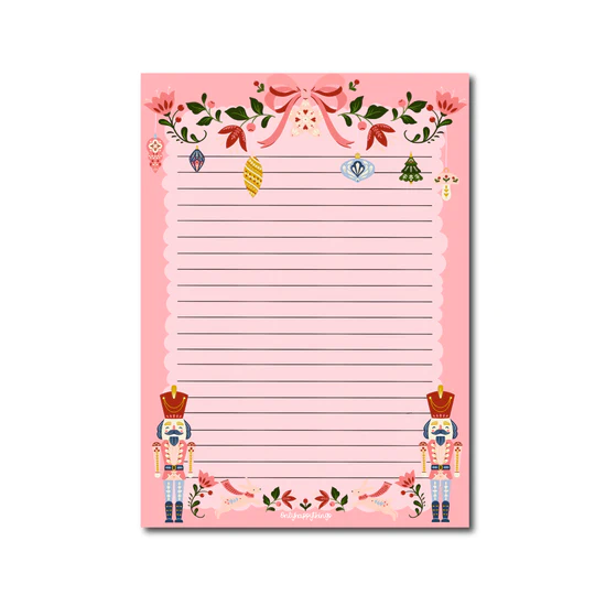 Notitieblok/Briefpapier A5 - Christmas