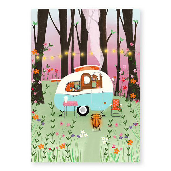 Card - Spring Otje Caravan