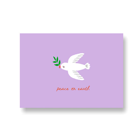 KerstKaart - Peace on Earth