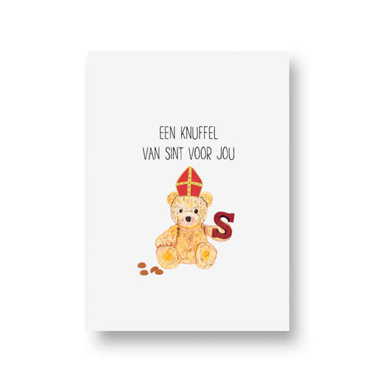 Card - A Hug from Saint Nicholas