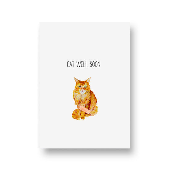Card - Cat Well Soon