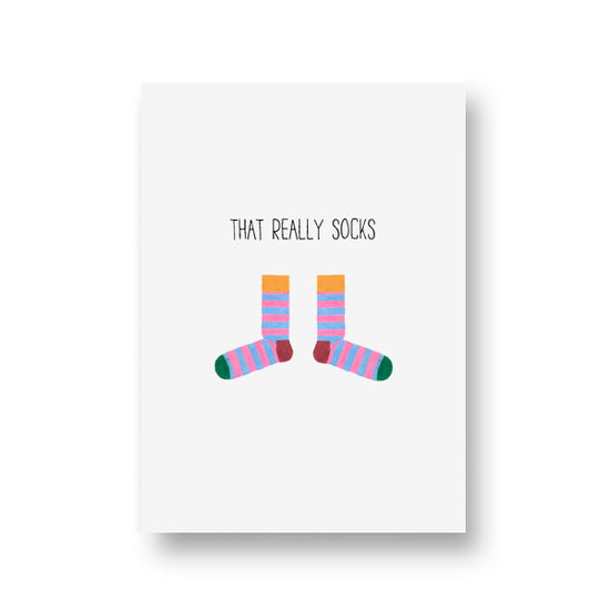 Card - Those Really Socks