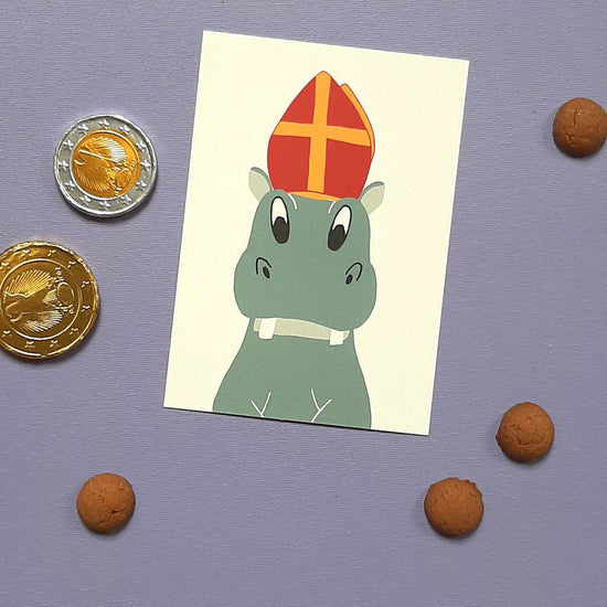 Card - Saint Hippopotamus