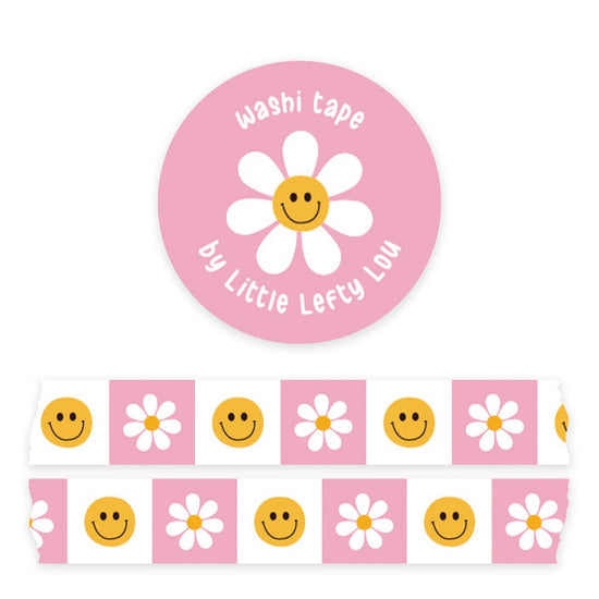 Washi Tape - Smiley &amp; Daisy