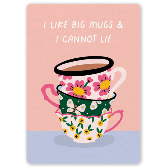 Card - I Like Mugs