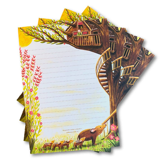Notitieblok/Briefpapier - Zwijntjes