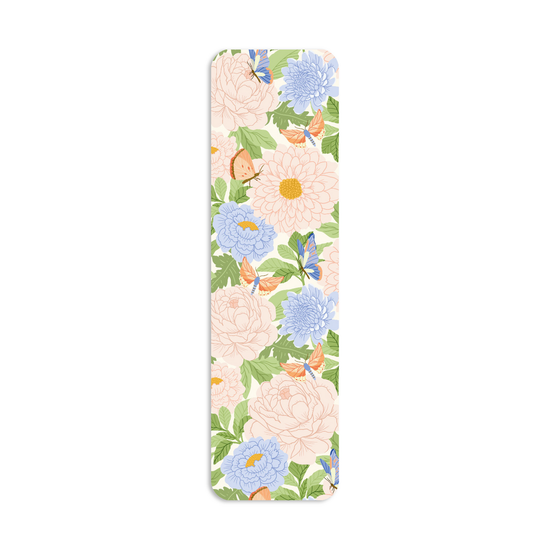 Bookmark -Flowers and Butterflies