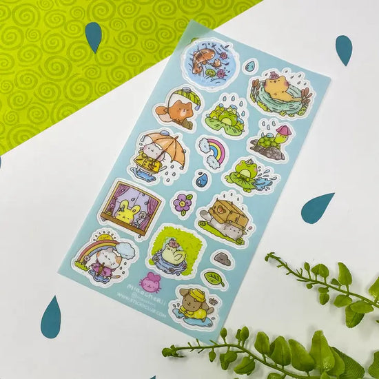Stickii - Sticker sheet - Rainy Days