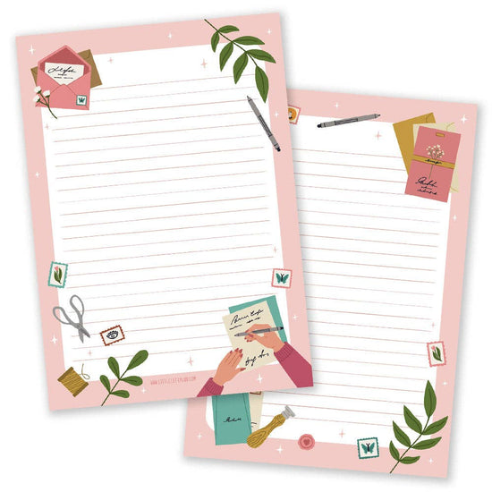 Notepad A5 - Sweet Pink Mail