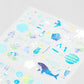 Sticker sheet - Blue