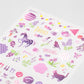 Sticker sheet - Purple