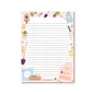 Notitieblok/Briefpapier A5 - Green thumb delights