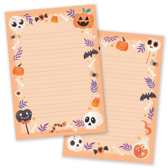 Notepad A5 - Halloween Orange