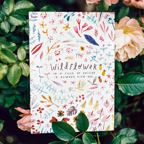 Card/Mini Poster (A5) - Wildflower