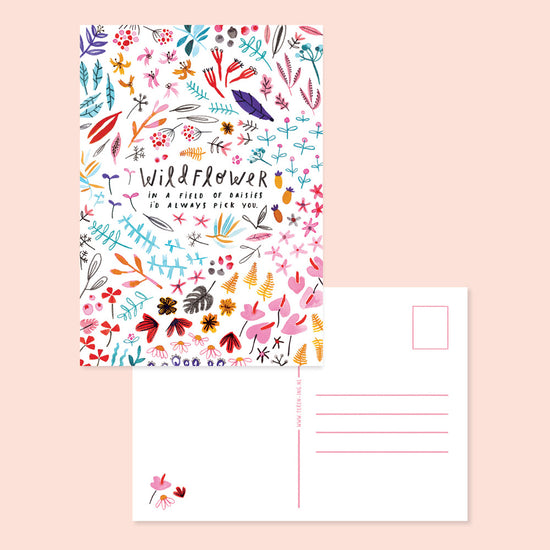 Card/Mini Poster (A5) - Wildflower