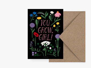 Card - You Grow Girl!