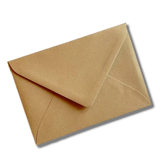 Envelope - kraft brown