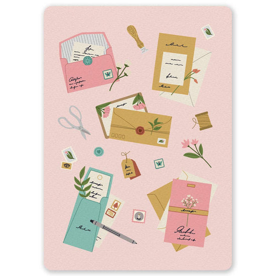 Card - Sweet Pink Mail