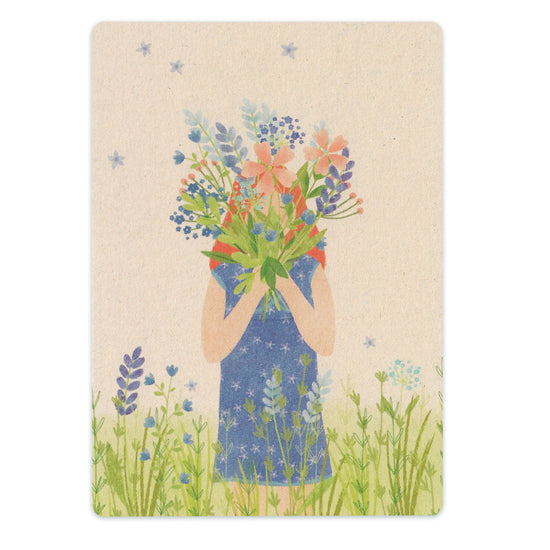 Card - Flower Girl
