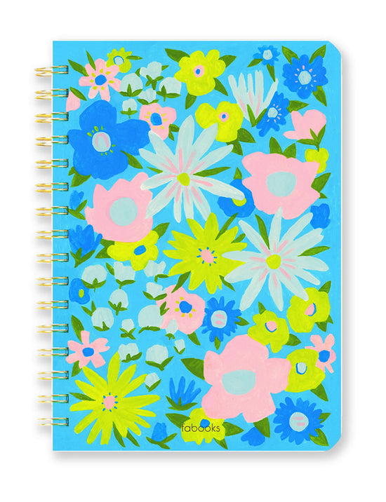 Notebook - Blue Floral