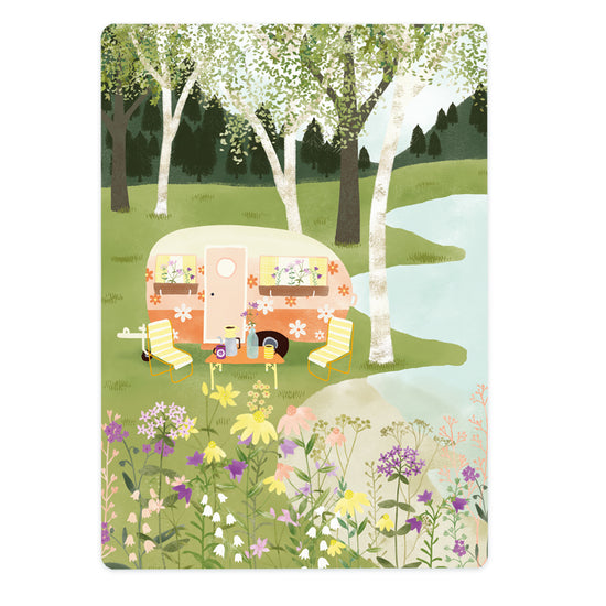 Kaart - Caravan bij het water