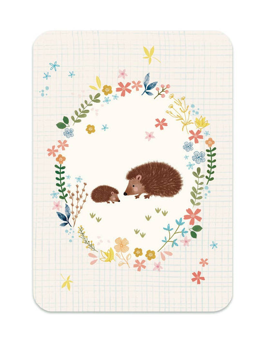 Card - Hedgehogs