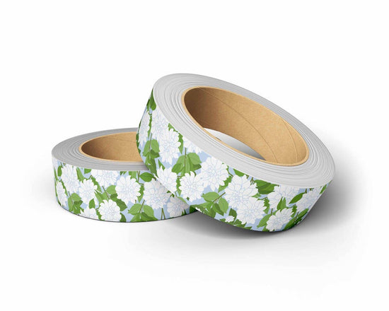 Washi Tape - White Flowers
