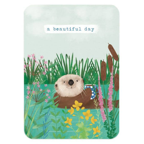Card - Otter A Beautiful Day