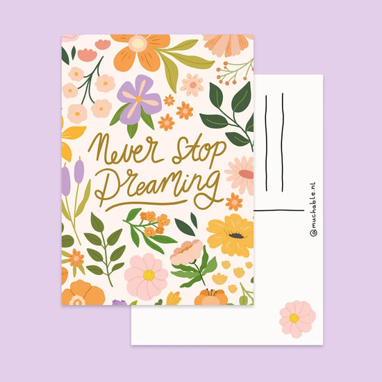 Card - Never Stop Dreaming