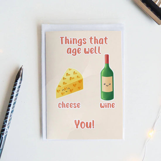 Greeting Card - Age Well