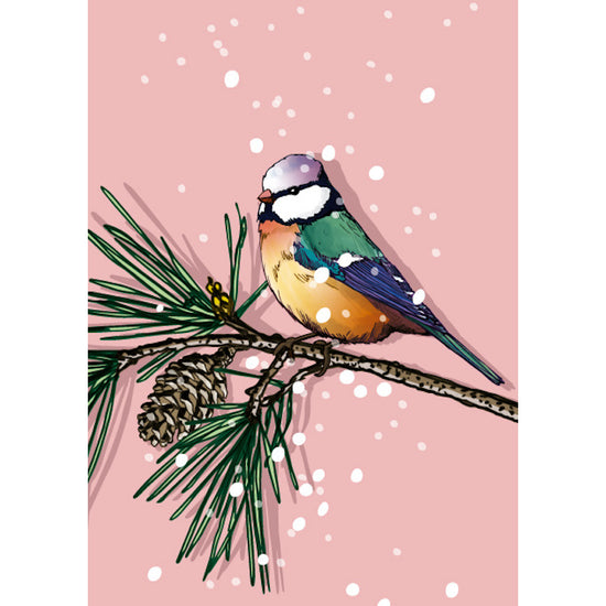 Card - Tit in the Snow